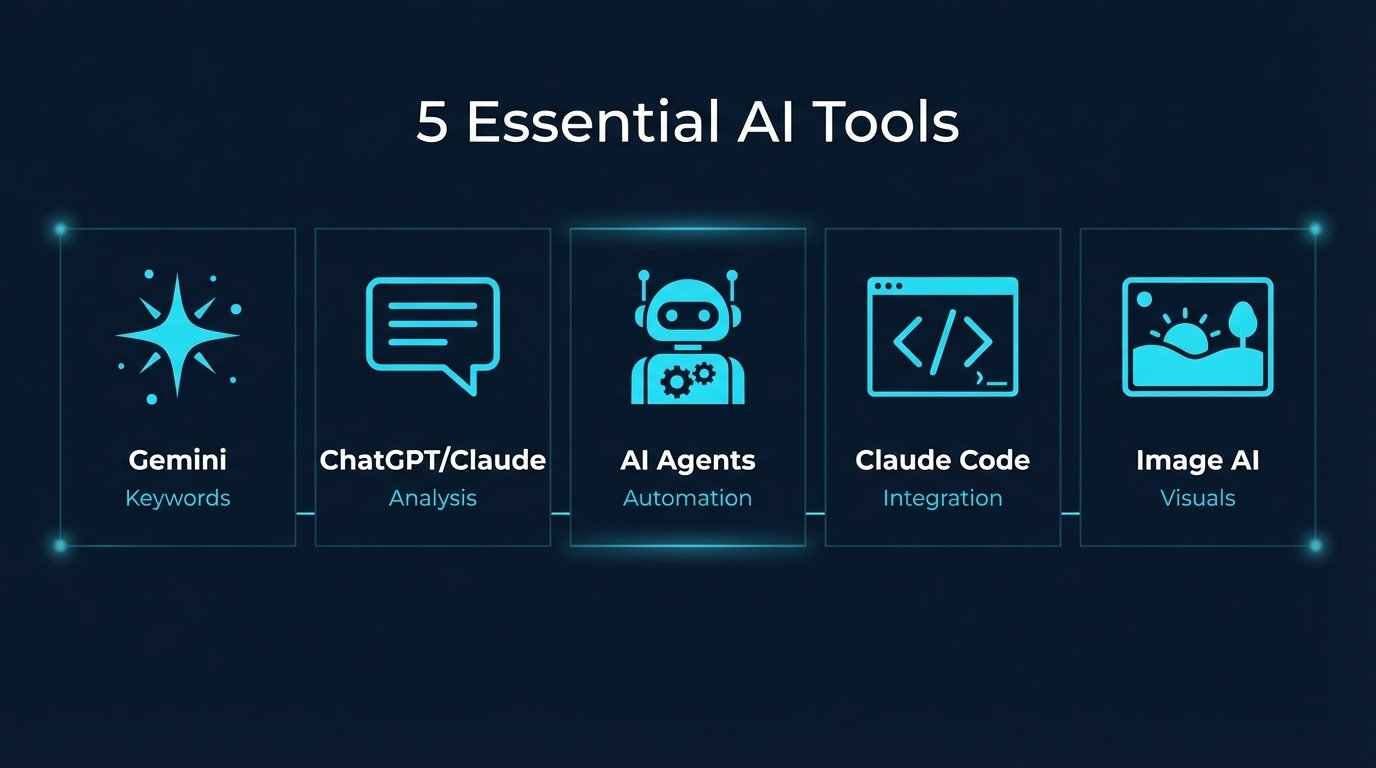 5 Essential AI Tools Overview