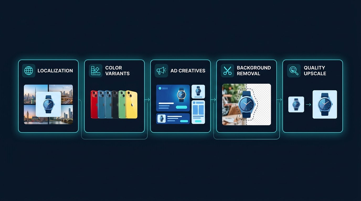 5 AI image use cases for ecommerce sellers