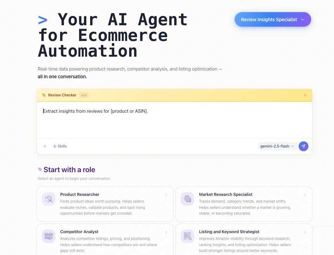 Nexscope Review Insights Specialist