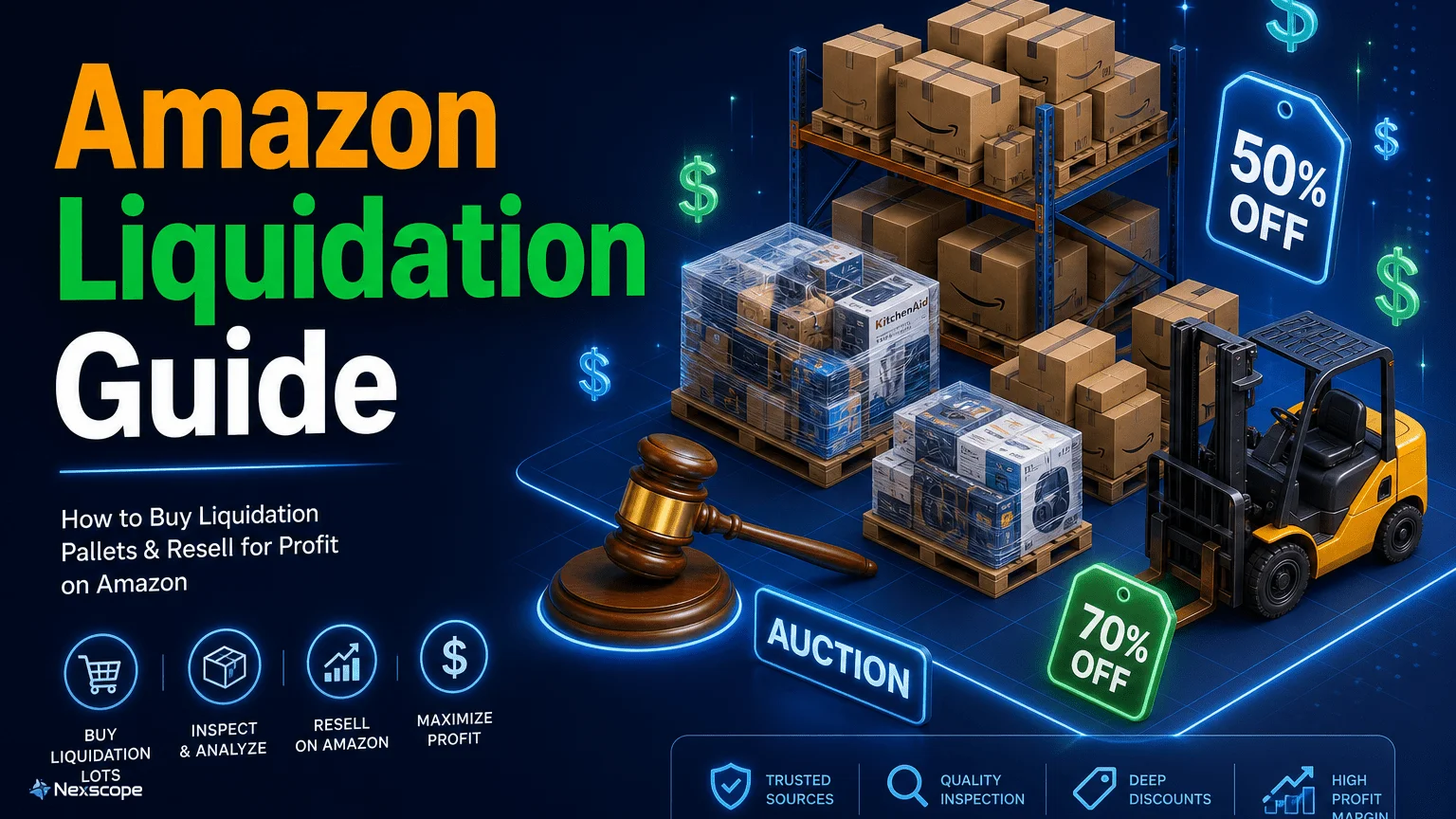 Amazon Liquidation: How to Buy Return Pallets and Resell for Profit